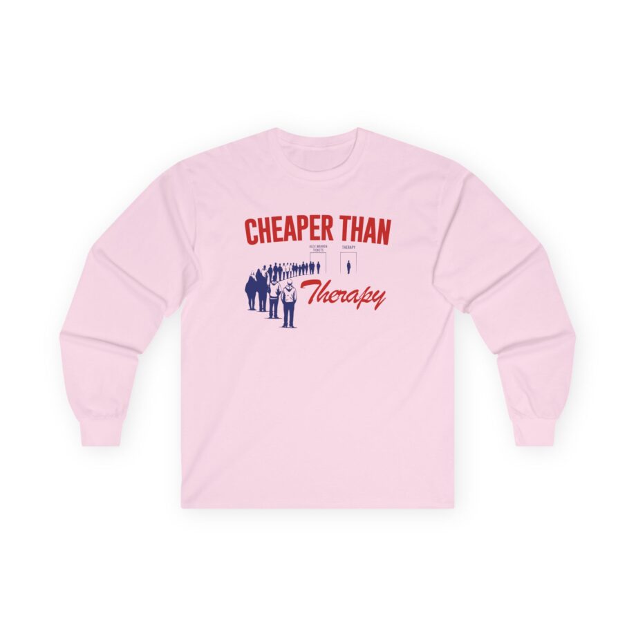 Alex Warren Cheaper Than Therapy Unisex Ultra Cotton Long Sleeve Tee