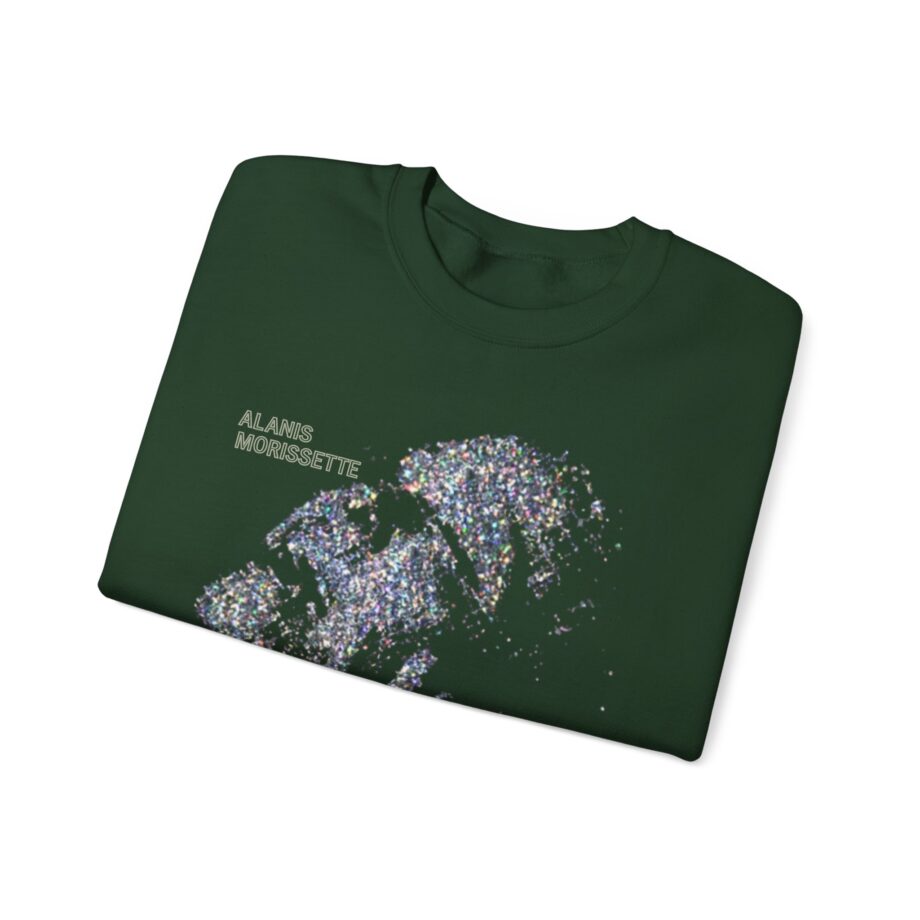 Alanis Morissette Such Pretty Forks Glitter Unisex Heavy Blend™ Crewneck Sweatshirt