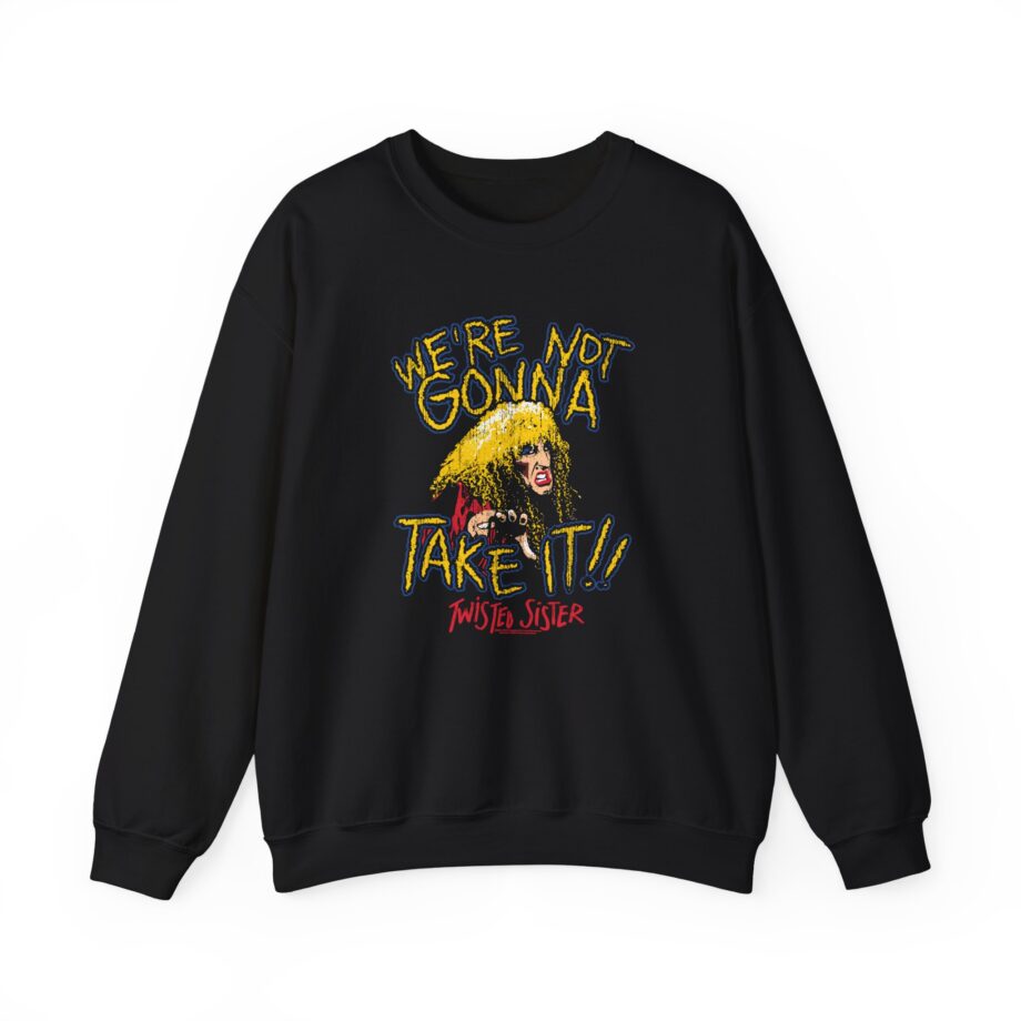 We're Not Gonna Take It Twisted Sister Unisex Heavy Blend™ Crewneck Sweatshirt