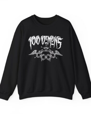 100 Demons Spade Sickle Unisex Heavy Blend™ Crewneck Sweatshirt