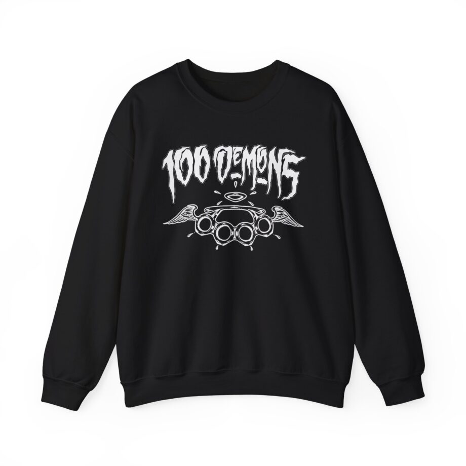 100 Demons Spade Sickle Unisex Heavy Blend™ Crewneck Sweatshirt