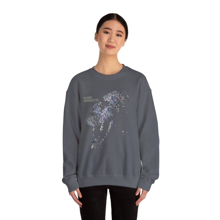 Alanis Morissette Such Pretty Forks Glitter Unisex Heavy Blend™ Crewneck Sweatshirt