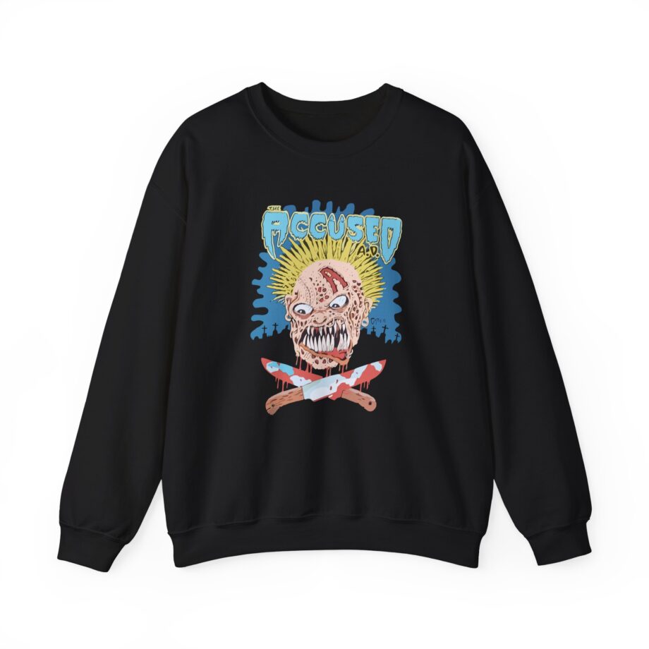 Accused Ad Knives Unisex Heavy Blend™ Crewneck Sweatshirt
