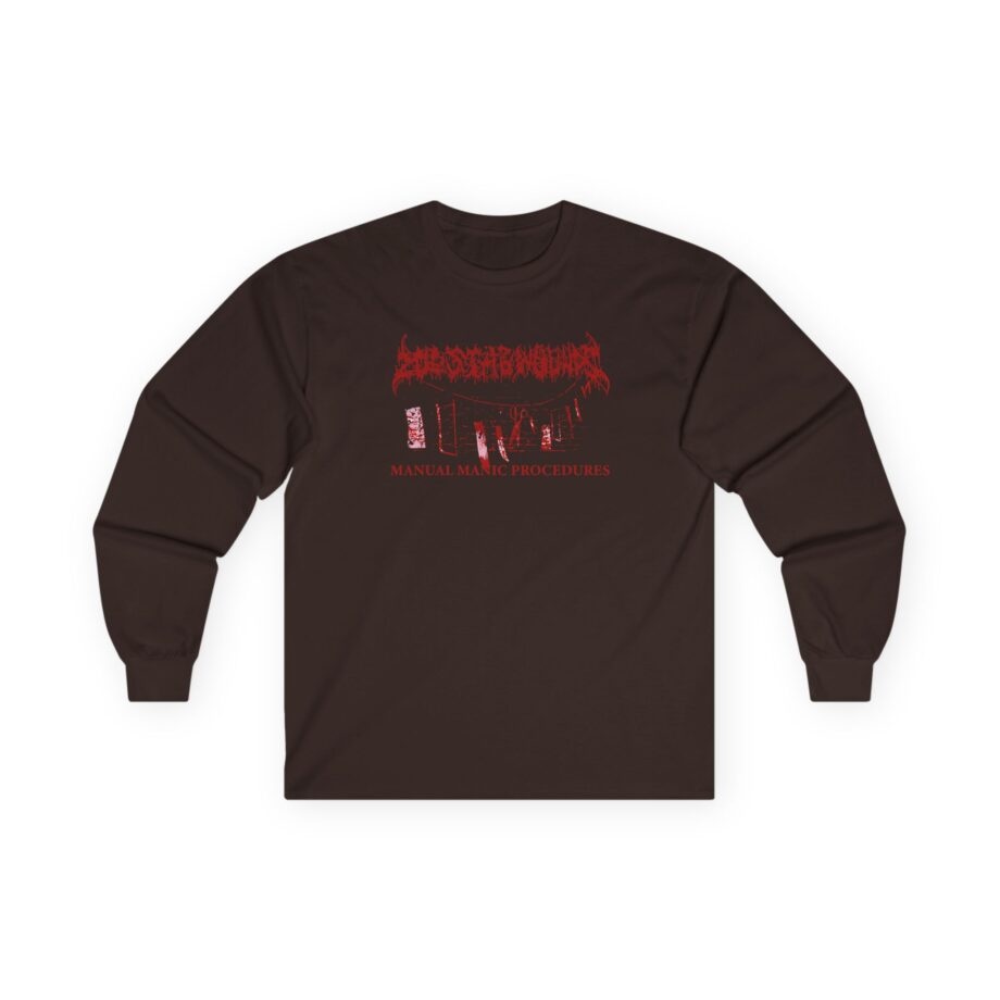 200 Stab Wounds Manual Manic Procedures Unisex Ultra Cotton Long Sleeve Tee