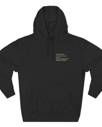 Alex Warren Dysfunctional Three-Panel Fleece Hoodie