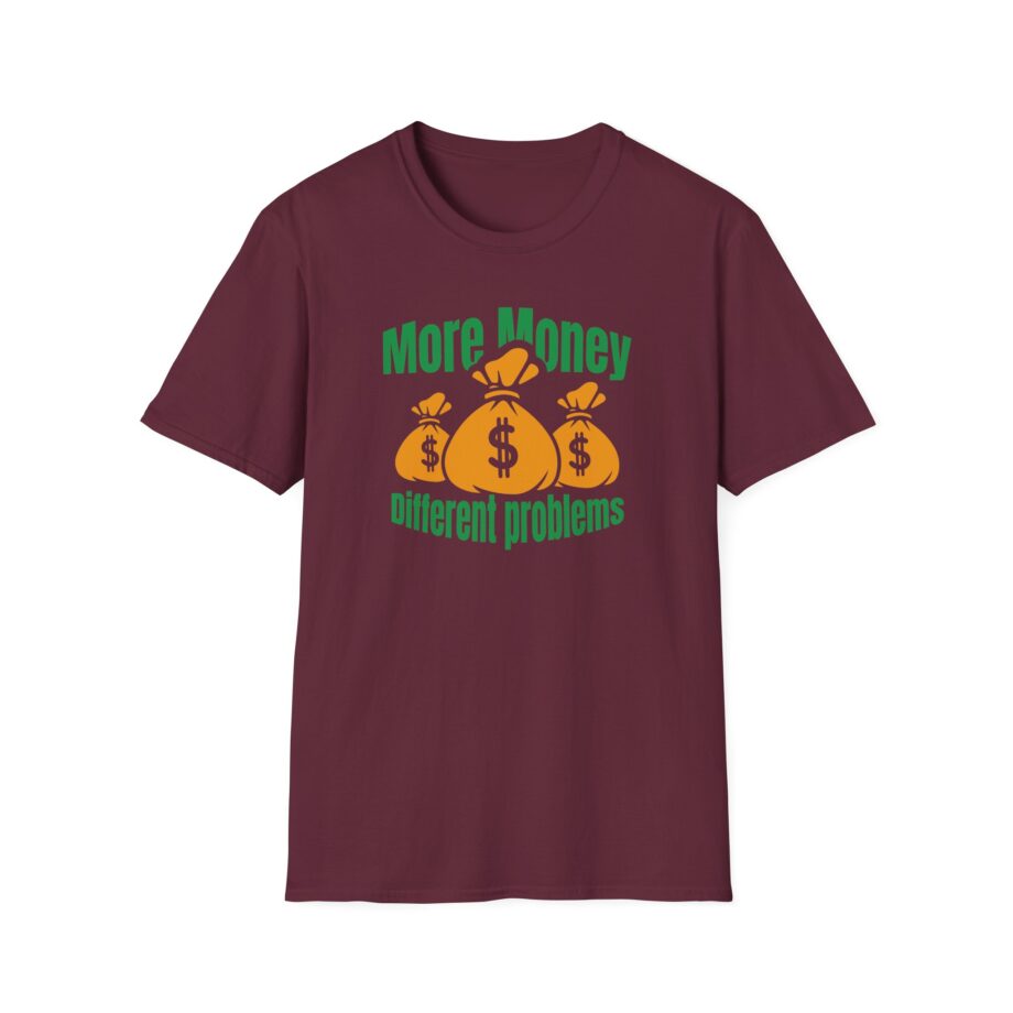 Aba and Preach More Money Different Problems Unisex Softstyle T-Shirt
