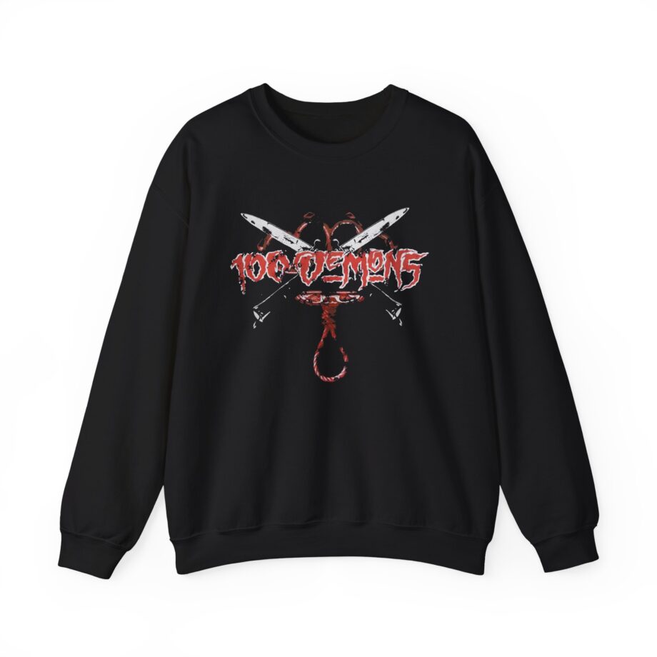 100 Demons Unisex Heavy Blend™ Crewneck Sweatshirt