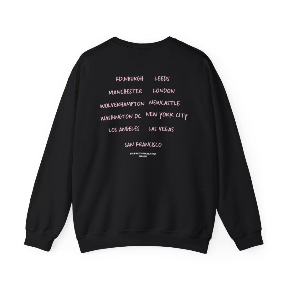 Zayn Malik Antenna Itin Faded Unisex Heavy Blend™ Crewneck Sweatshirt