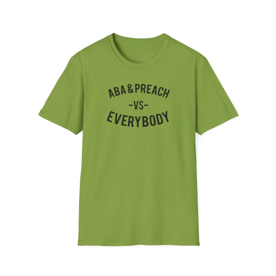 Aba and Preach Unisex Softstyle T-Shirt