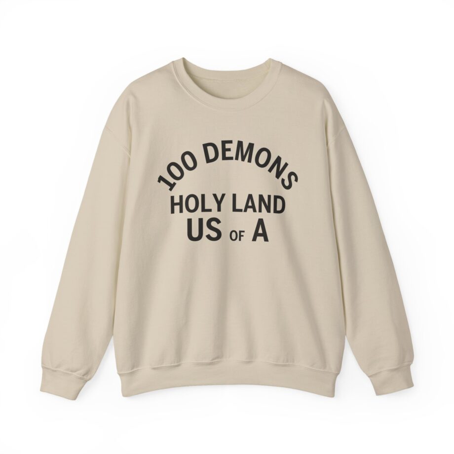 100 Demons Holyland Unisex Heavy Blend™ Crewneck Sweatshirt