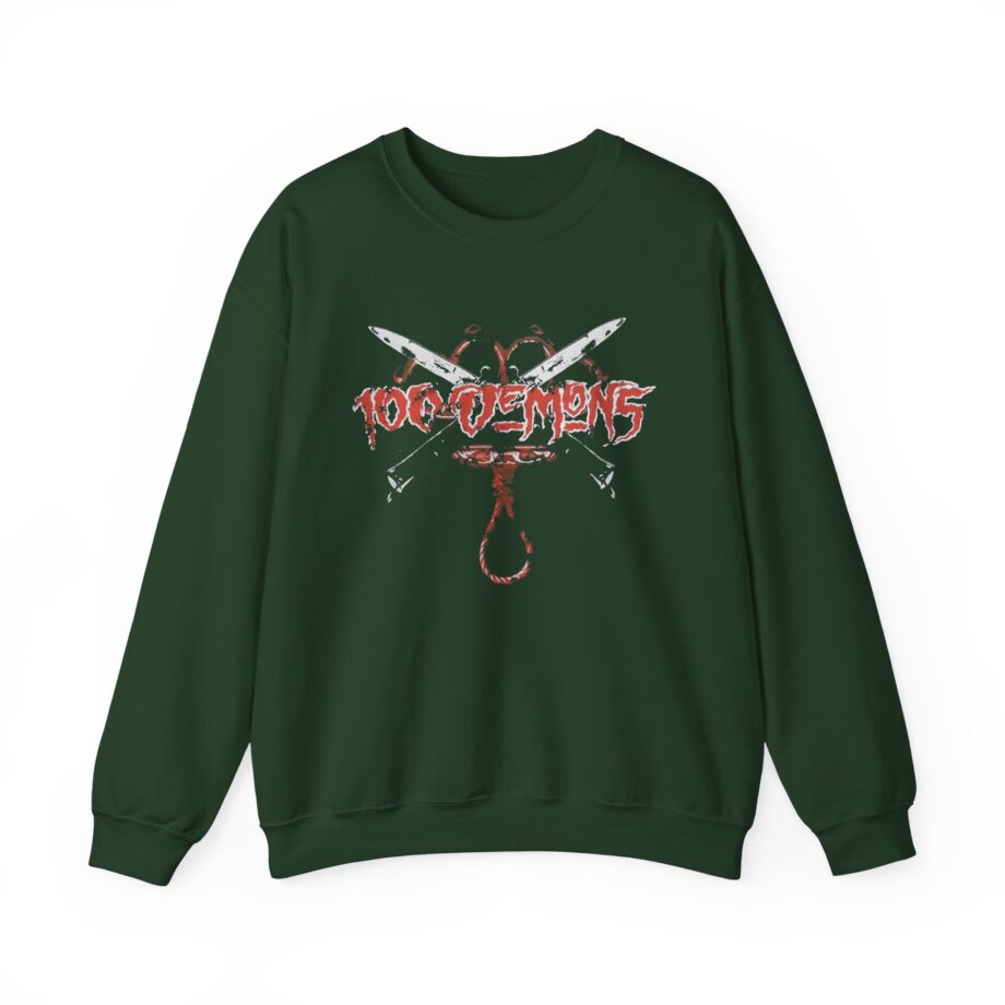 100 Demons Unisex Heavy Blend™ Crewneck Sweatshirt