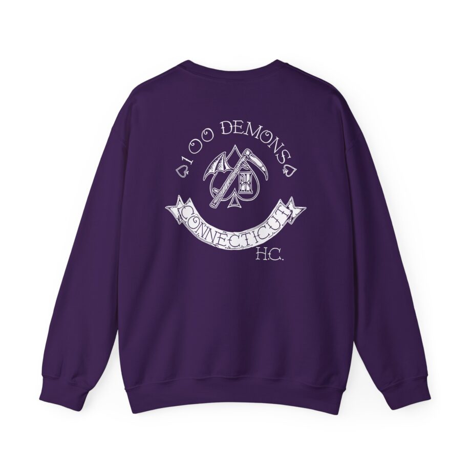100 Demons Spade Sickle Unisex Heavy Blend™ Crewneck Sweatshirt