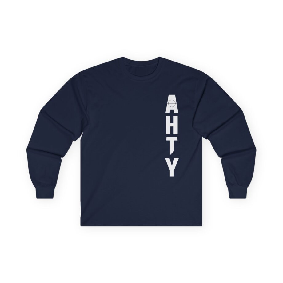 All Hail the Yeti Side Logo Unisex Ultra Cotton Long Sleeve Tee