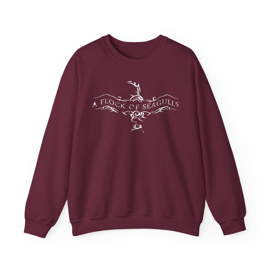 A Flock of Seagulls Logo Unisex Heavy Blend™ Crewneck Sweatshirt