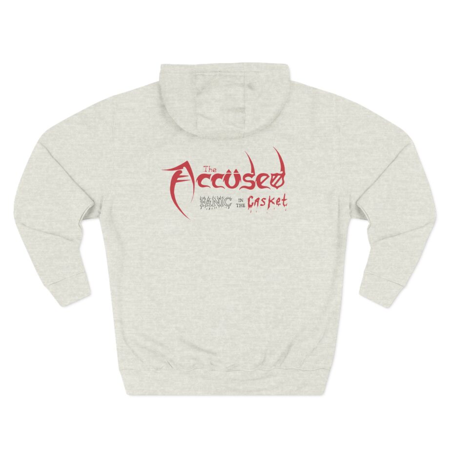 Accused Ad Panic in the Casket Three-Panel Fleece Hoodie