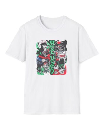 Accused Ad Panic in the Casket Unisex Softstyle T-Shirt