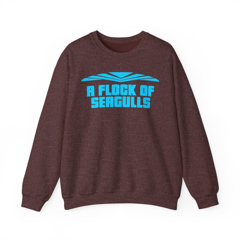 A Flock of Seagulls Logo Unisex Heavy Blend™ Crewneck Sweatshirt