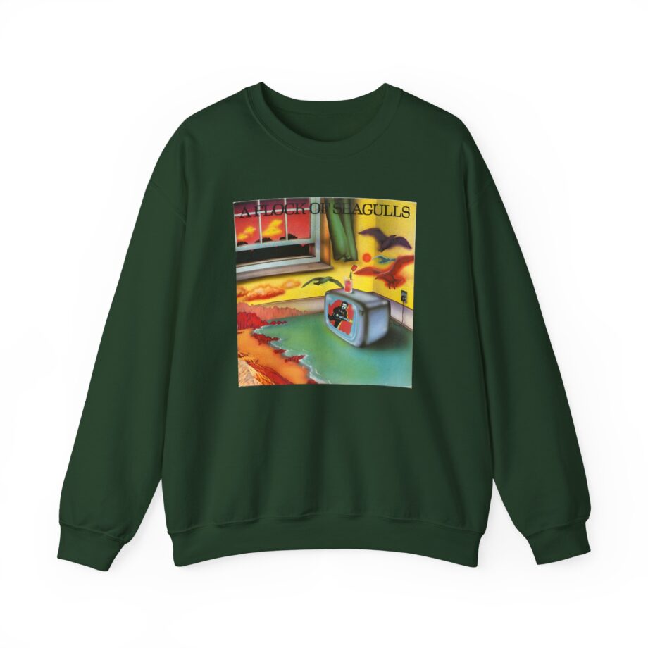 A Flock of Seagulls Original Album Cover Unisex Heavy Blend™ Crewneck Sweatshirt
