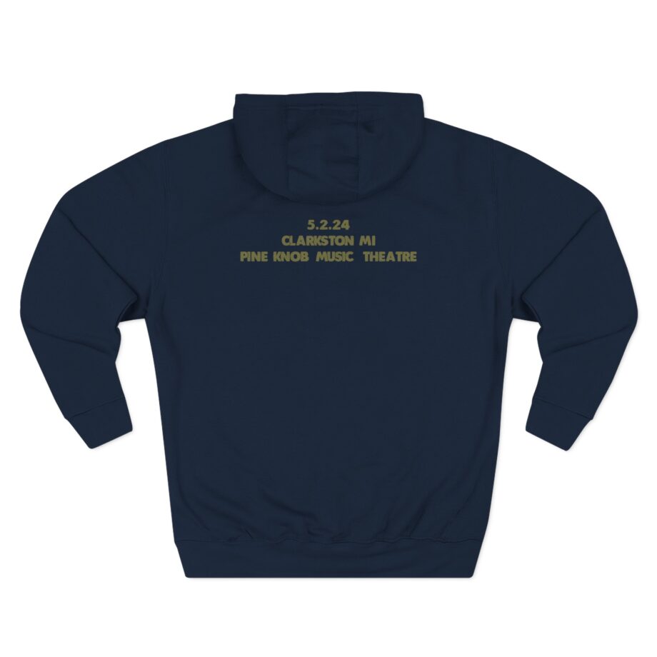 A Perfect Circle Sessanta Primus, Puscifer, Clarkston, Pine Knob Music Theatre Three-Panel Fleece Hoodie