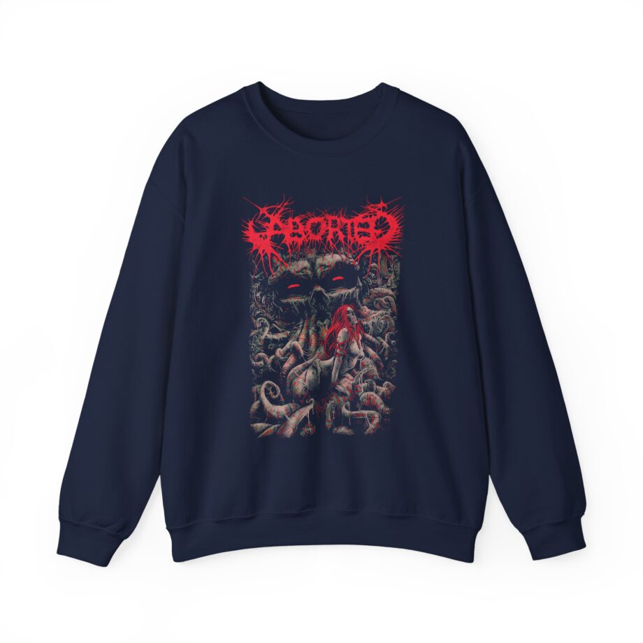 Aborted Godmachine V2 Unisex Heavy Blend™ Crewneck Sweatshirt