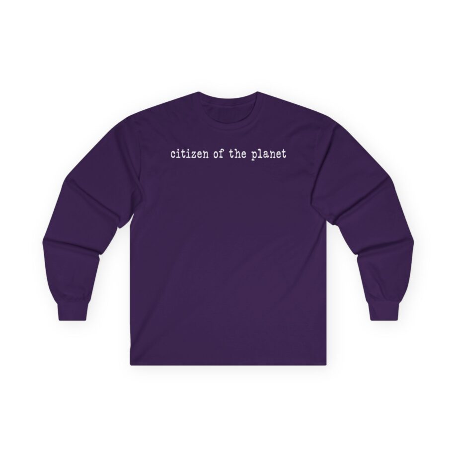 Alanis Morissette Citizen of the Planet Unisex Ultra Cotton Long Sleeve Tee