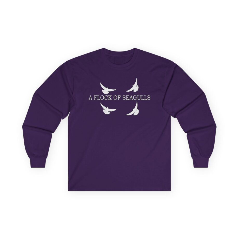 A Flock of Seagulls “Seagulls” Unisex Ultra Cotton Long Sleeve Tee