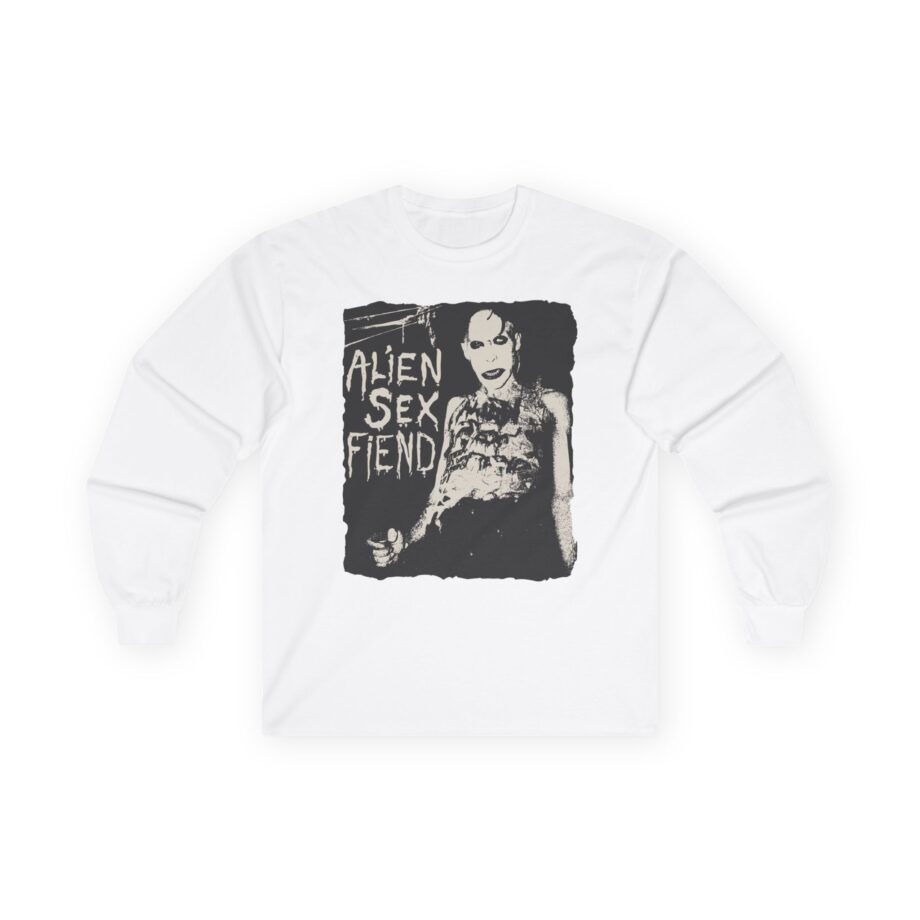Alien Sex Fiend Nik Fiend Unisex Ultra Cotton Long Sleeve Tee