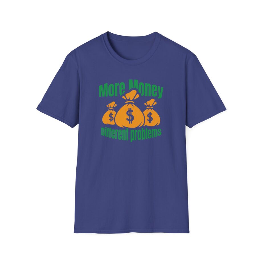Aba and Preach More Money Different Problems Unisex Softstyle T-Shirt