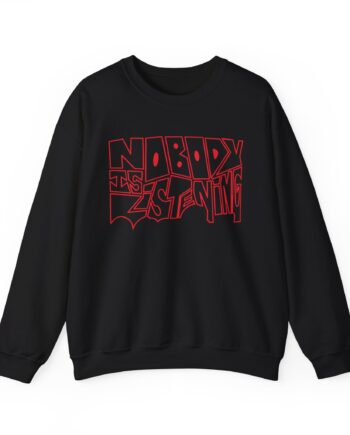 Zayn Malik  Nobody is Listening Unisex Heavy Blend™ Crewneck Sweatshirt