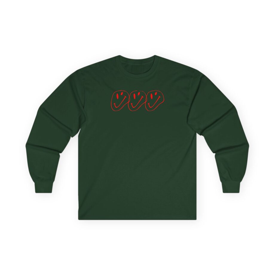 Aitch Smiley Unisex Ultra Cotton Long Sleeve Tee