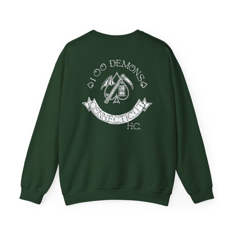 100 Demons Spade Sickle Unisex Heavy Blend™ Crewneck Sweatshirt