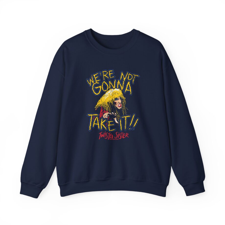 We're Not Gonna Take It Twisted Sister Unisex Heavy Blend™ Crewneck Sweatshirt