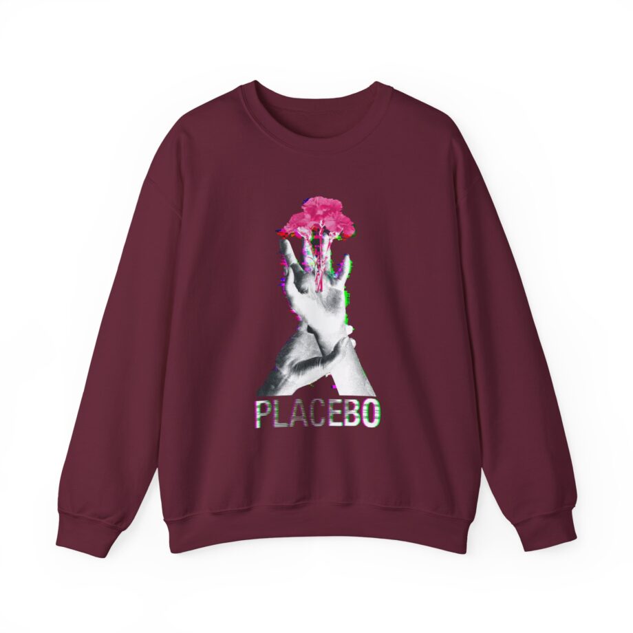Placebo Flower Hand Unisex Heavy Blend™ Crewneck Sweatshirt