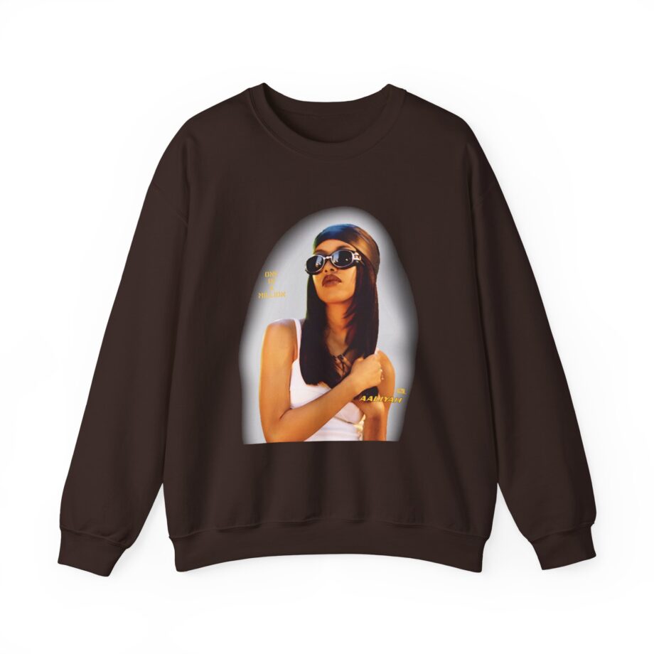 Aaliyah OIAM Portrait Unisex Heavy Blend™ Crewneck Sweatshirt