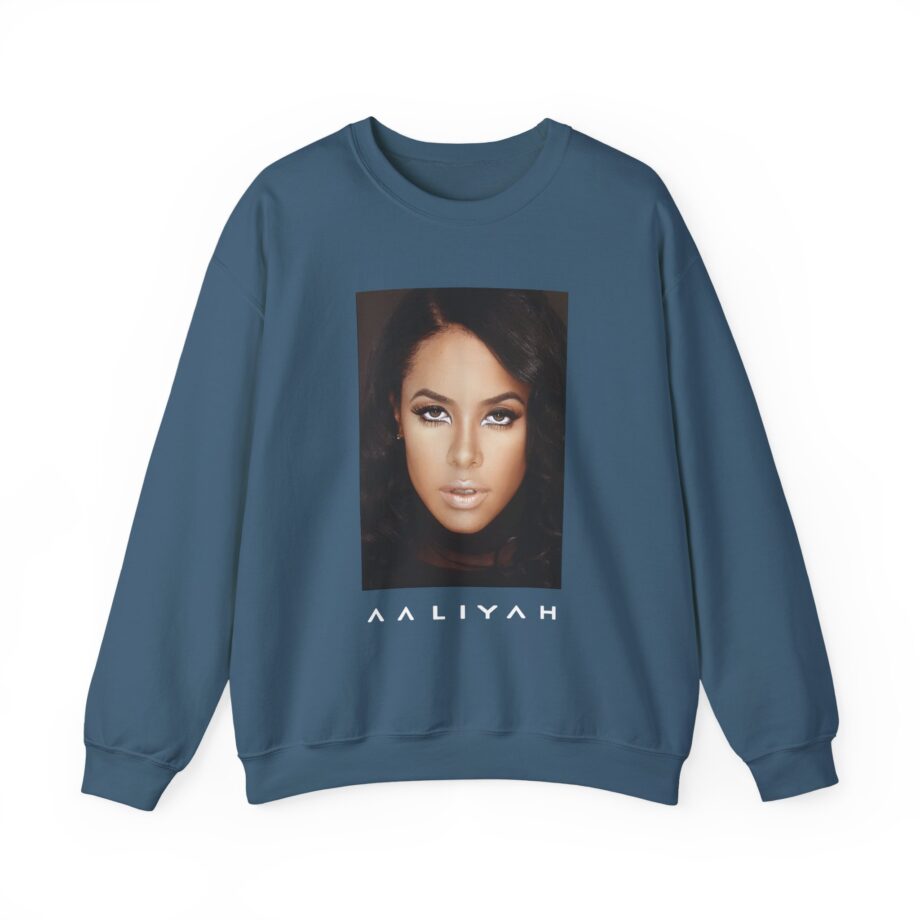 Aaliyah Self Self Titled Photo Unisex Heavy Blend™ Crewneck Sweatshirt