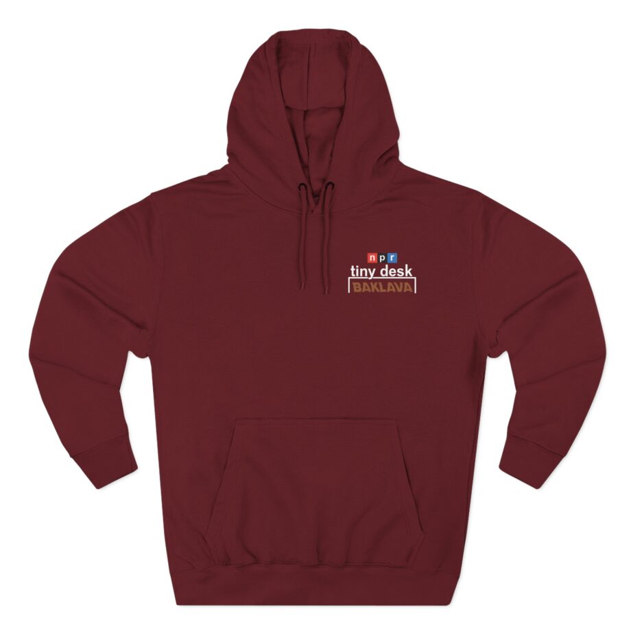 Action Bronson Baklava X Npr Tiny Desk Three-Panel Fleece Hoodie