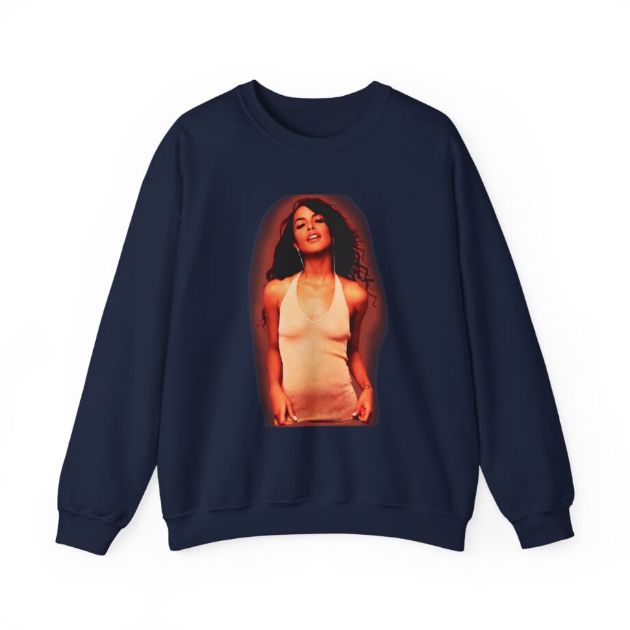 Aaliyah Glow LS Unisex Heavy Blend™ Crewneck Sweatshirt