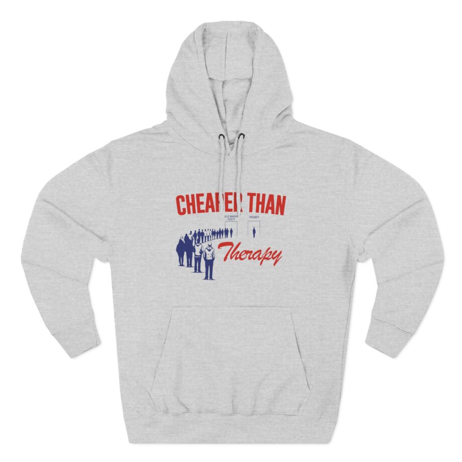 Alex Warren Cheaper Than Therapy Three-Panel Fleece Hoodie
