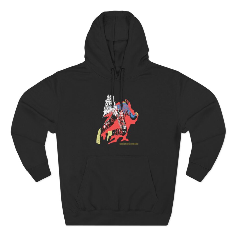 200 Stab Wounds Expirated Spatter Three-Panel Fleece Hoodie