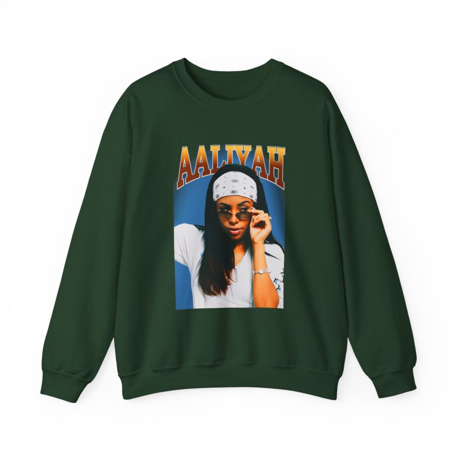 Aaliyah Unisex Heavy Blend™ Crewneck Sweatshirt