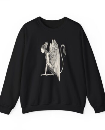 Alcest Spiritual Instinct Back Logo Unisex Heavy Blend™ Crewneck Sweatshirt
