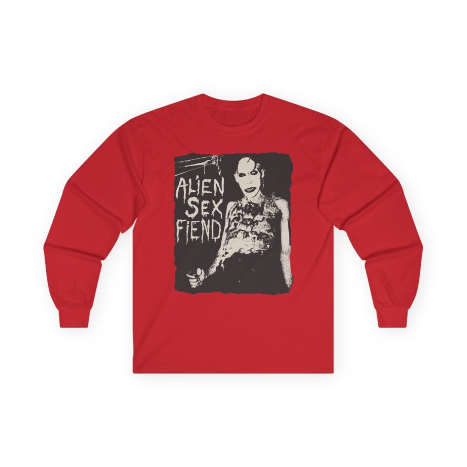 Alien Sex Fiend Nik Fiend Unisex Ultra Cotton Long Sleeve Tee