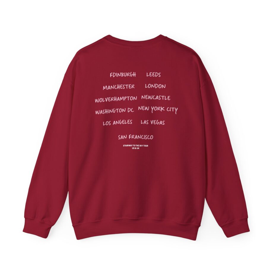 Zayn Malik Antenna Itin Faded Unisex Heavy Blend™ Crewneck Sweatshirt