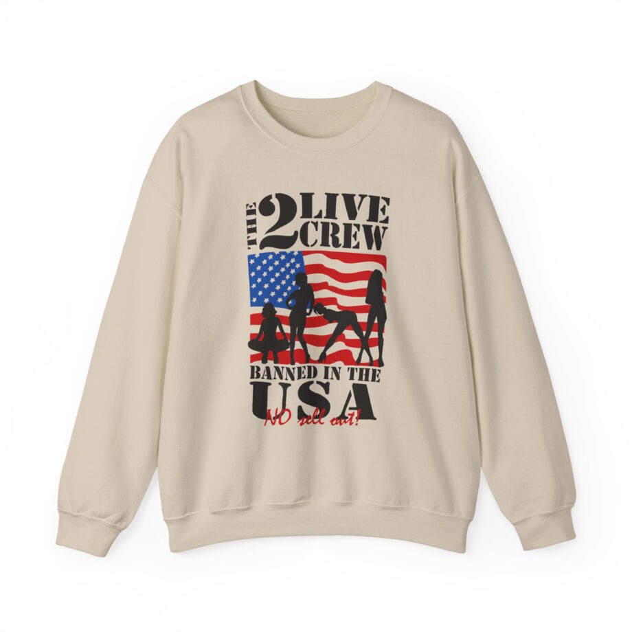 2 Live Crew The Banned in the Usa Unisex Heavy Blend™ Crewneck Sweatshirt