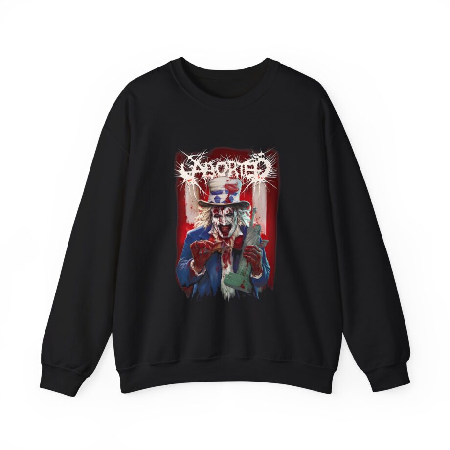 Aborted Spring 2025 North American Tour Unisex Heavy Blend™ Crewneck Sweatshirt