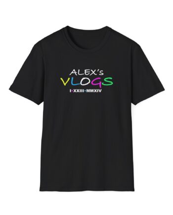 Alex Warren VLOGS Unisex Softstyle T-Shirt