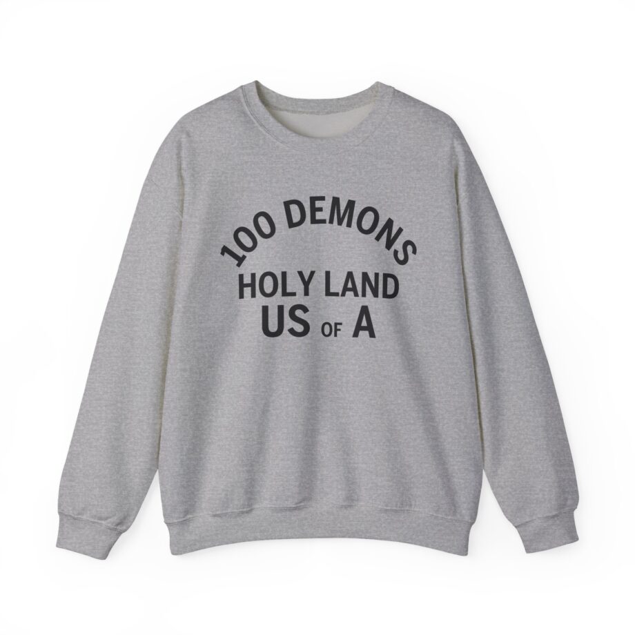 100 Demons Holyland Unisex Heavy Blend™ Crewneck Sweatshirt