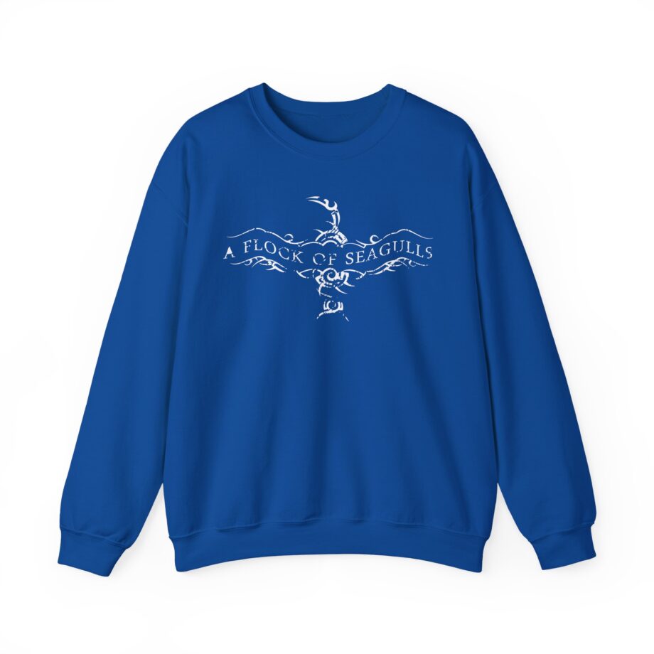 A Flock of Seagulls Logo Unisex Heavy Blend™ Crewneck Sweatshirt