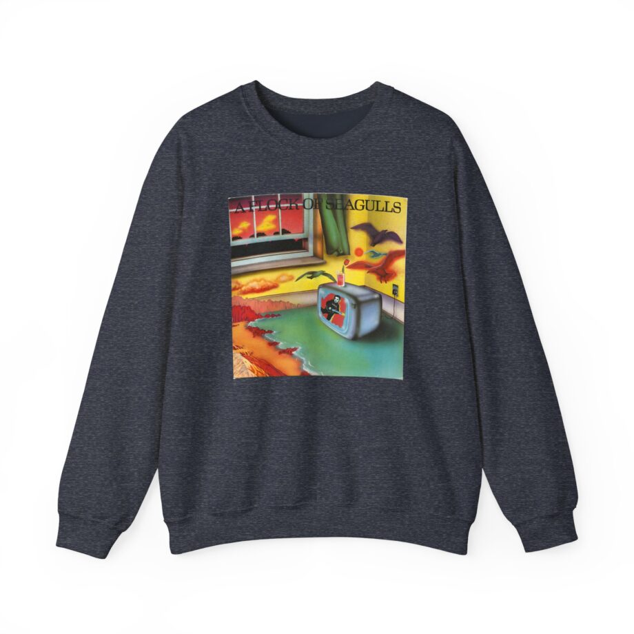 A Flock of Seagulls Original Album Cover Unisex Heavy Blend™ Crewneck Sweatshirt