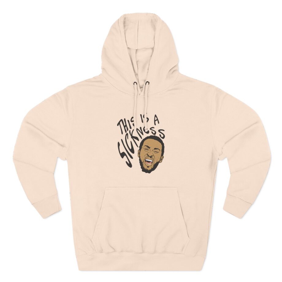 Aba and Preach This is a Sickness Three-Panel Fleece Hoodie